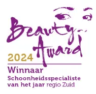 Winnaar Beauty Award 2024 — Schoonheidsspecialiste van het jaar, regio Zuid